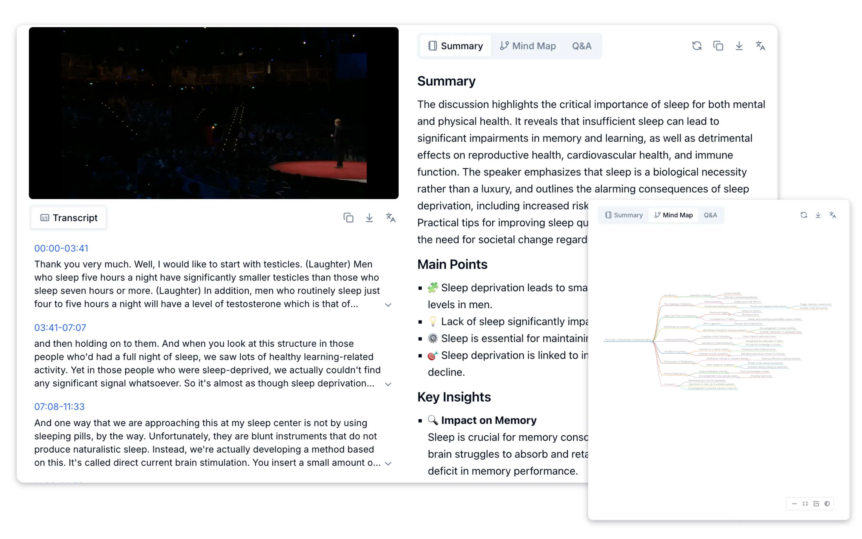 AI YouTube Feature